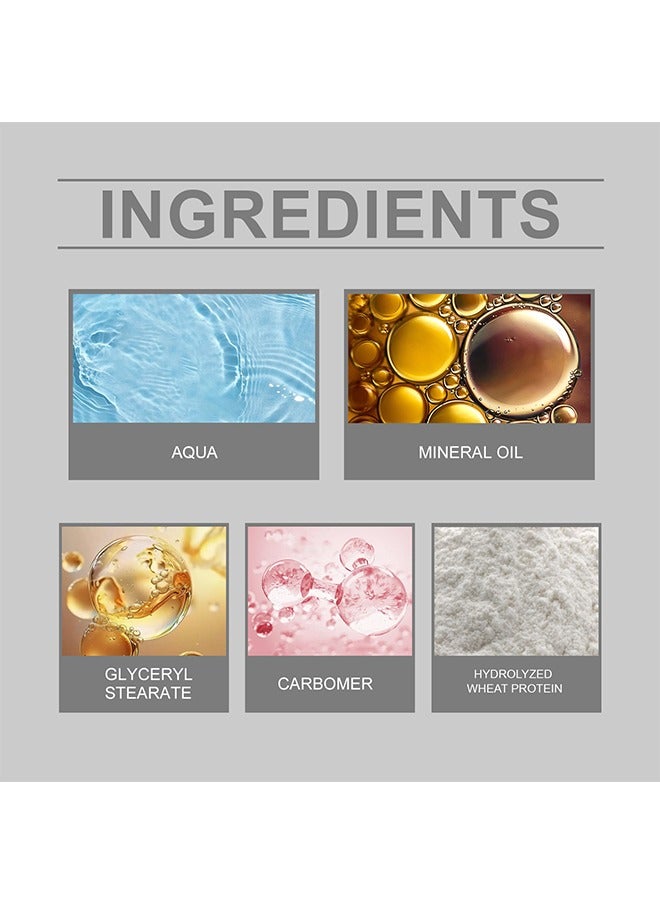 HOEGOA Permanent Hair Color Silver Dye , Unisex Long-Lasting Hair Color, Easy to Apply and Non-Stripping, Suitable for All Hair Types, Fashionable ，# silver dye - Image 3