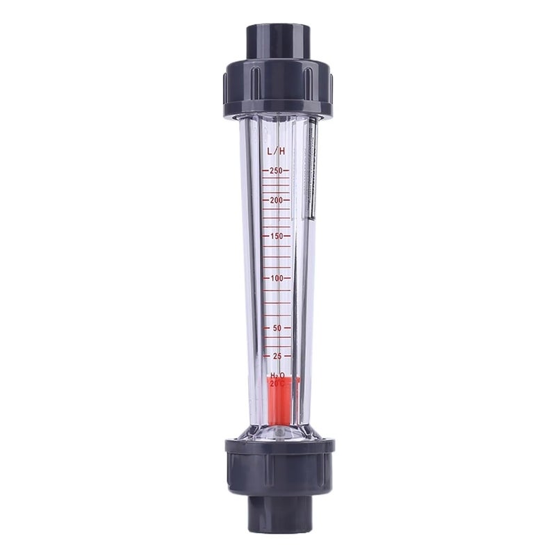 25-250L/H Flowmeter Water Flow Meter Tube Type Flowmeter Plastic Tube Type 25-250L/H Instantaneous Water Flowmeter - Image 3