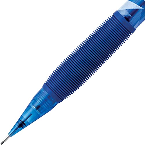 Pentel قلم رصاص ميكانيكي بنتل AL27TCSWSPR آيس، 0.7 مم، برميل أزرق شفاف، 24/عبوة - Image 4