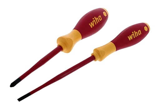 Wiha 32189 Insulated Screwdrivers Slim No.2 and 4.5, 2-Piece Set - Image 2