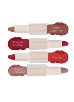 REVOLUTION Lip Allure Soft Satin Lipstick, CEO Red  - Image 5