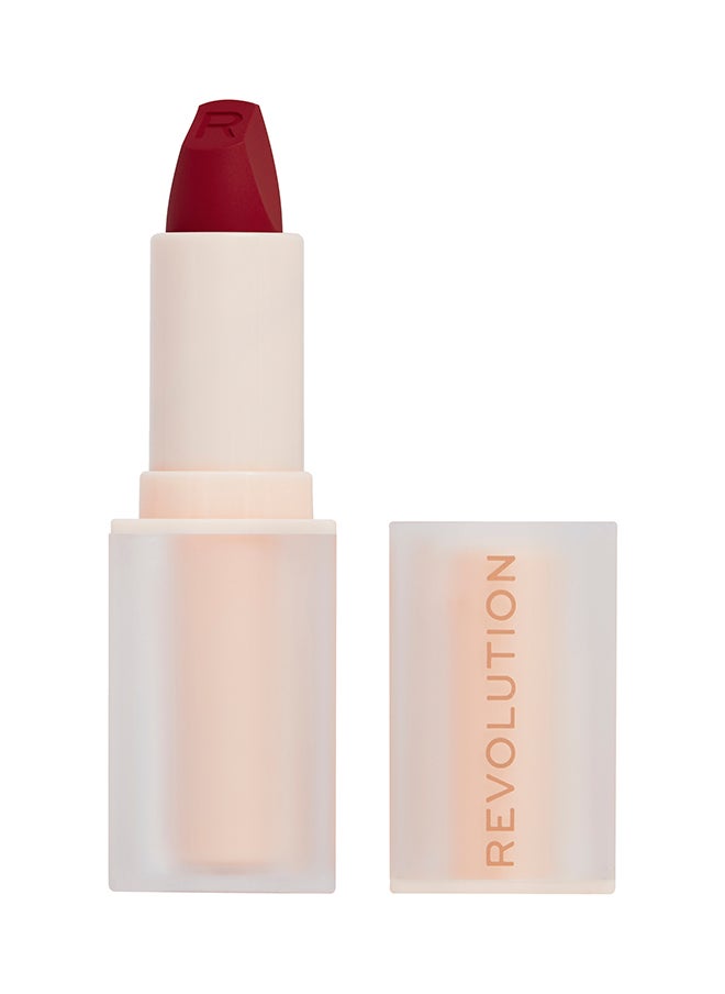 REVOLUTION Lip Allure Soft Satin Lipstick, CEO Red  - Image 1