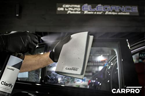 CARPRO GlassFiber Microfiber Drying Towel - Spotless Glass Windshield & Windows, Microfiber Edge, Lint & Tag Free, Car Washing & Auto Detailing (Pack of 1) - Image 2