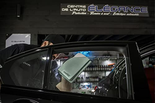 CARPRO GlassFiber Microfiber Drying Towel - Spotless Glass Windshield & Windows, Microfiber Edge, Lint & Tag Free, Car Washing & Auto Detailing (Pack of 1) - Image 3