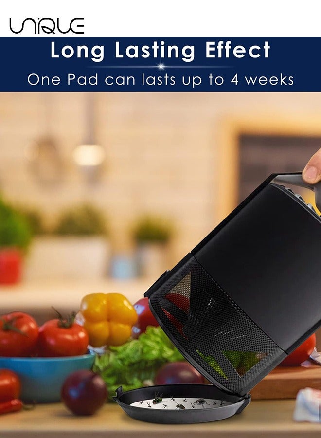 Unique Refill Glue Boards 24 Pcs 4.3 Inches Sticky Glue Pads Fits for Katchy, for Fenun and Other Models Indoor Insect Fly Mosquito Trap Bug Catcher Mosqusito Lamp, Flea Trap Refill - Image 5