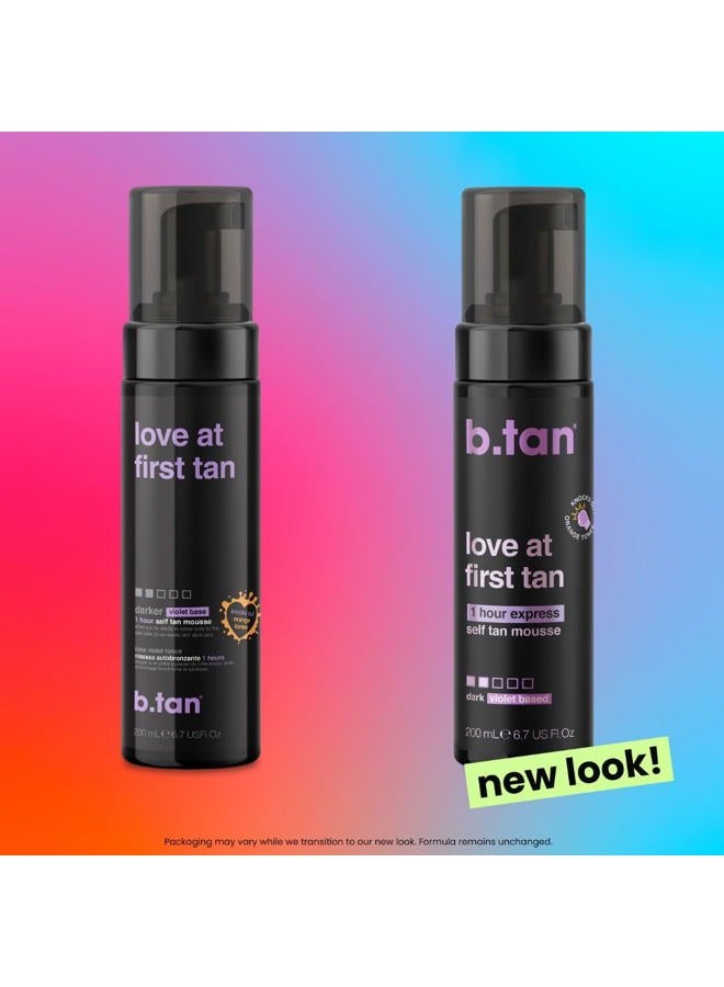 b tan ب.تان موس التسمير الذاتي - ليس مجرد عاشق عطلة نهاية الأسبوع الخاص بك. - 6.7 أونصة سائلة - تان بني داكن قائم على البنفسجي لمدة ساعة واحدة - Image 4