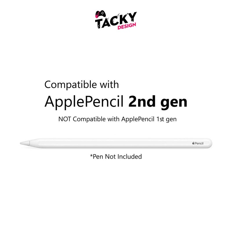 Tacky design Leopard Skin Compatible with Apple Stickers - Vinyl 3m, Brown Pencil Skin, Apple Pencil Cover Full wrap (2nd Generation) - Image 3