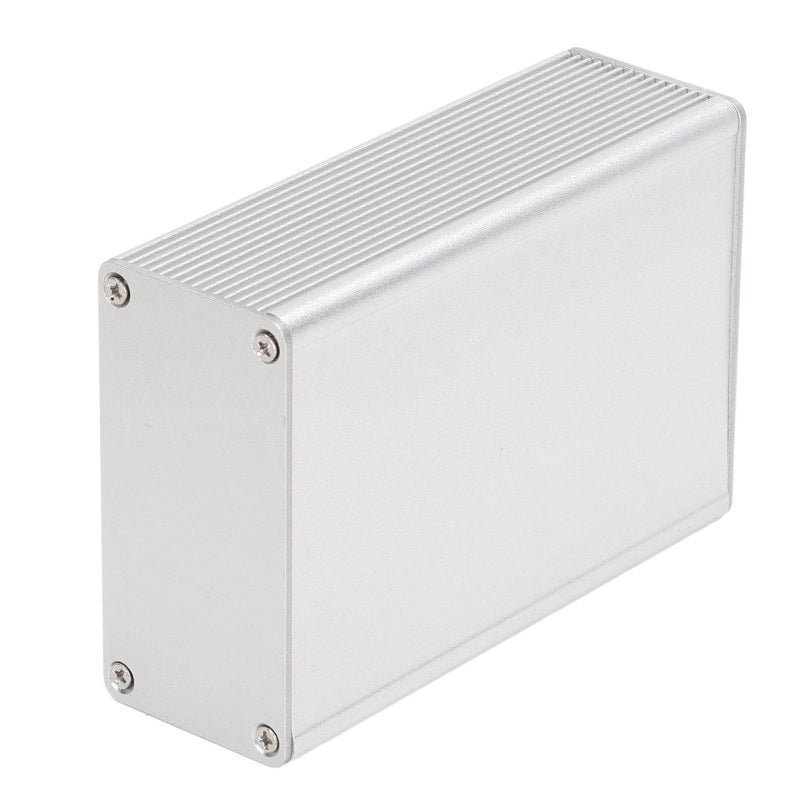 Aluminum Alloy Enclosure: Sandblasted Oxidized, Waterproof Sealing, Lightweight Heat Dissipation - Signal Shielding, Easy Installation Circuit Board Case for DIY Electronics, Industrial Equipment, Pow - Image 2
