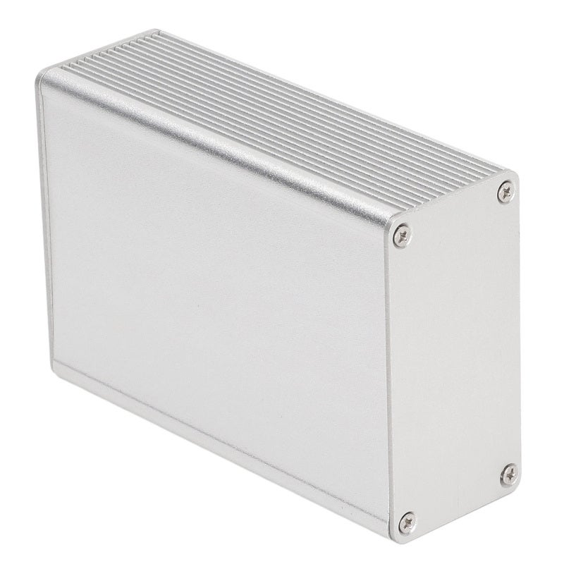 Aluminum Alloy Enclosure: Sandblasted Oxidized, Waterproof Sealing, Lightweight Heat Dissipation - Signal Shielding, Easy Installation Circuit Board Case for DIY Electronics, Industrial Equipment, Pow - Image 1