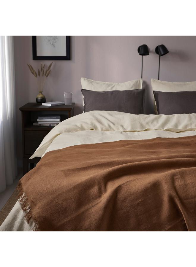 erorex Throw, light brown, 130x170 cm - Image 3