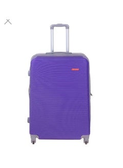 Big Boss Silicone Luggage Trolley Bag - Purple 