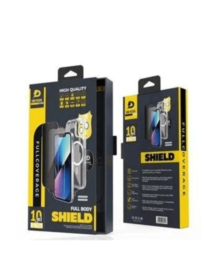 Devon - iPhone 14 Plus Protection (Lock) MagSafe Package 10in1 from Devon The most powerful complete protection for your phone ever - Image 1