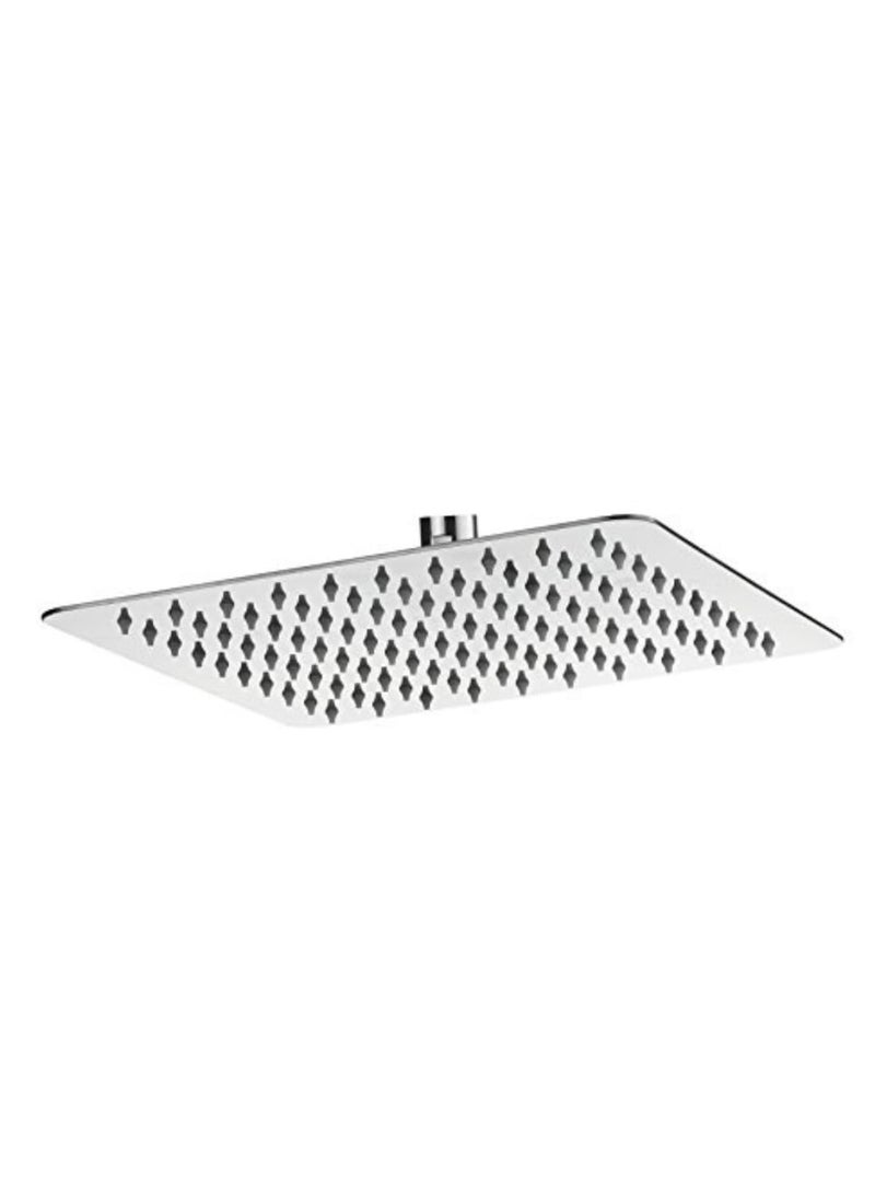 ESSE18 ESSE18 Ultra Slim Shower Rain Shower for Bathroom 304 Grade Stainless Steel Powerful Shower Head Silicon Nozzle Overhead Shower Chrome Plated 16 X 16 inches  - Image 1