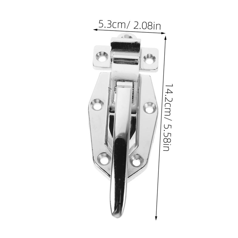 Heavy Duty Metal Freezer Door Latch Handle For Cold Storage Refrigerator And Oven - Image 3