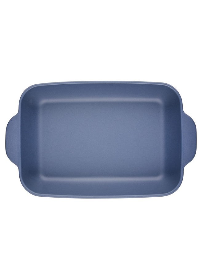 اييشا صينية خبز/لازانيا سيراميكية من عائشة كاري، مستطيلة الشكل، 9 بوصة × 13 بوصة - مرساة، أزرق - Image 3