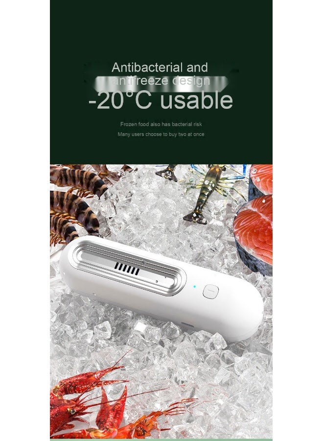 جهاز إزالة الروائح باستخدام الأوزون - جهاز لتنقية خزائن الملابس والأحذية والثلاجات من الروائح / قاتل للبكتيريا ومزيل للروائح للحفاظ على الفواكه والخضروات.