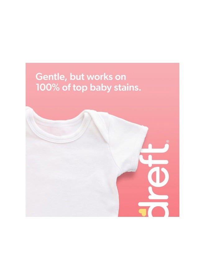Dreft Stage 1 Newborn Baby Liquid Laundry Detergent, Gentle on Sensitive Skin, HE Compatible, 64 loads - Image 5
