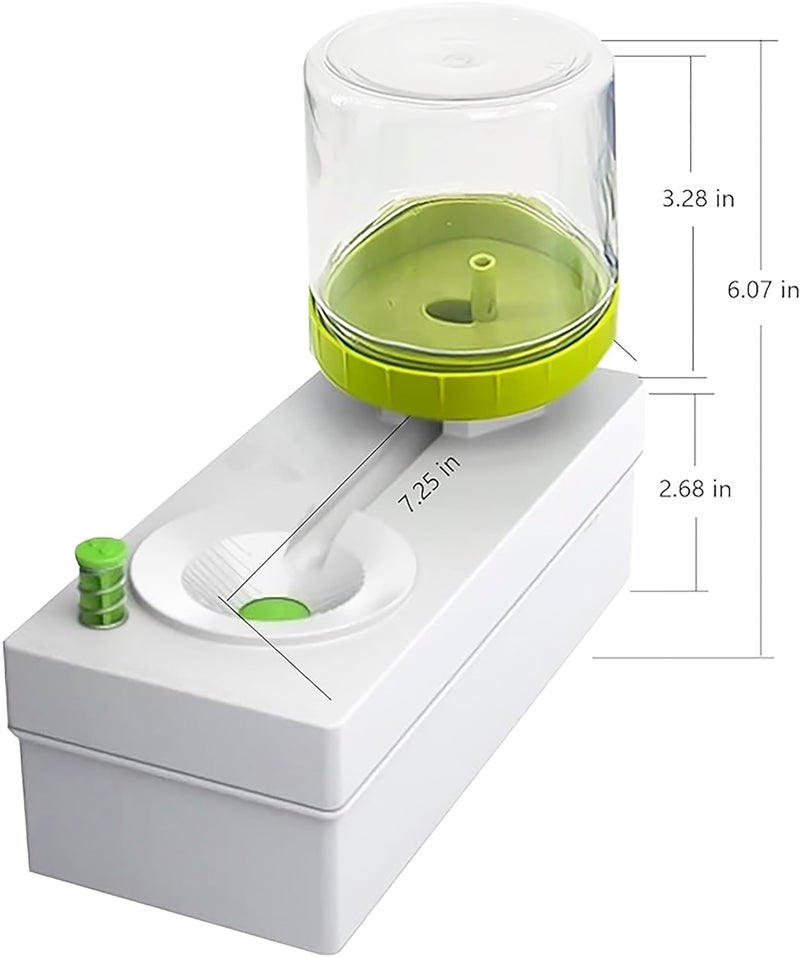 AMB Paint Brush Cleaner Easy Cleaning Basin Paintbrush Washing Tool Brush Rinser Green 6 Paintbrush | Detachable Water Bottle | Brush Washing Tool | Paint Brush.(Multicolor)  - Image 2