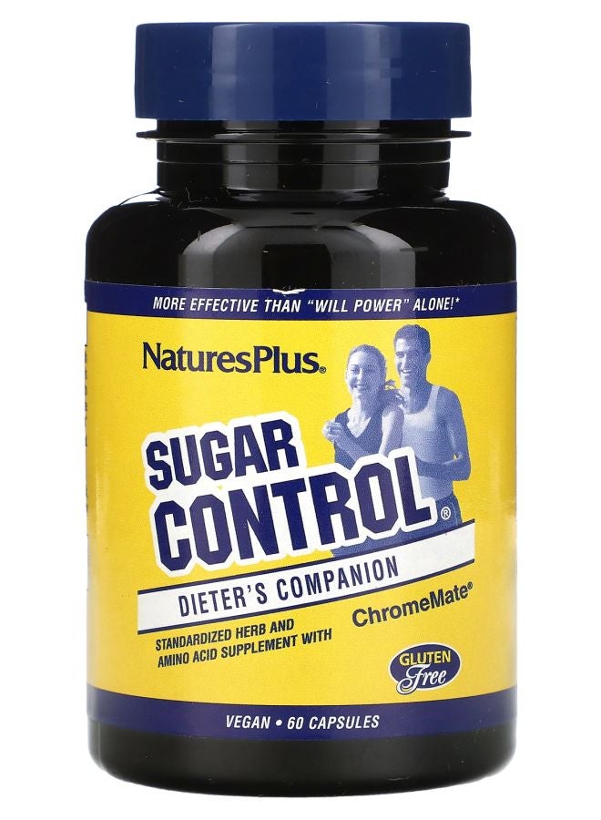 NaturesPlus Sugar Control Dieter's Companion 60 Capsules 