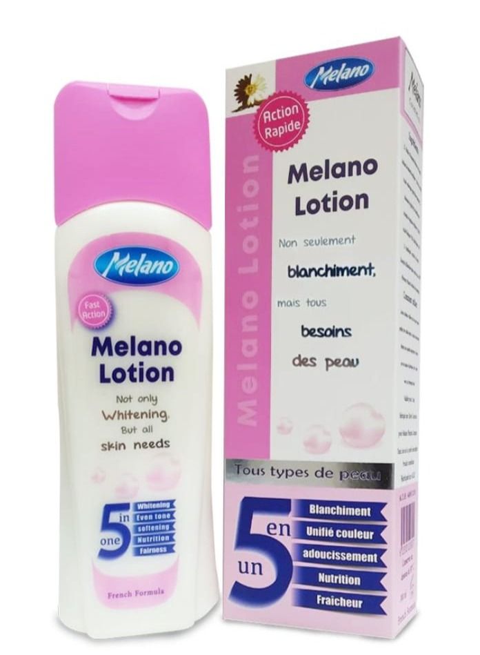 Melano Pharma Body Lotion | Brightens moisturizes smoothes and increases the glow of the skin 300 ml  - Image 1