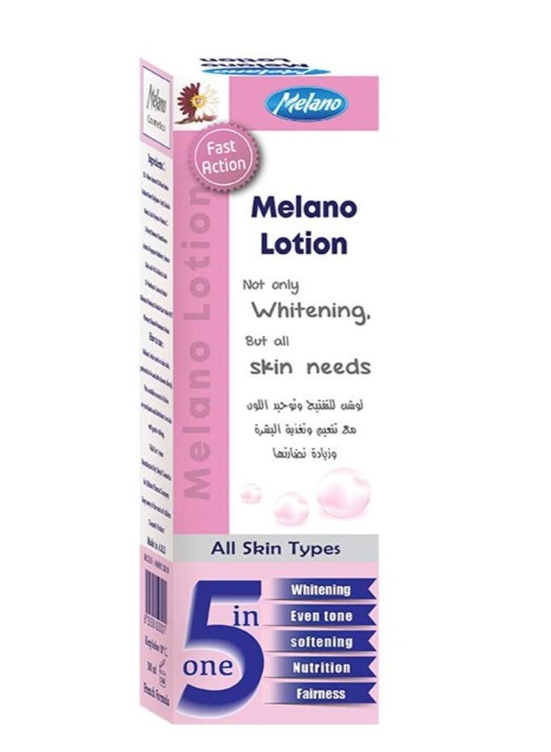 Melano Pharma Body Lotion | Brightens moisturizes smoothes and increases the glow of the skin 300 ml  - Image 3