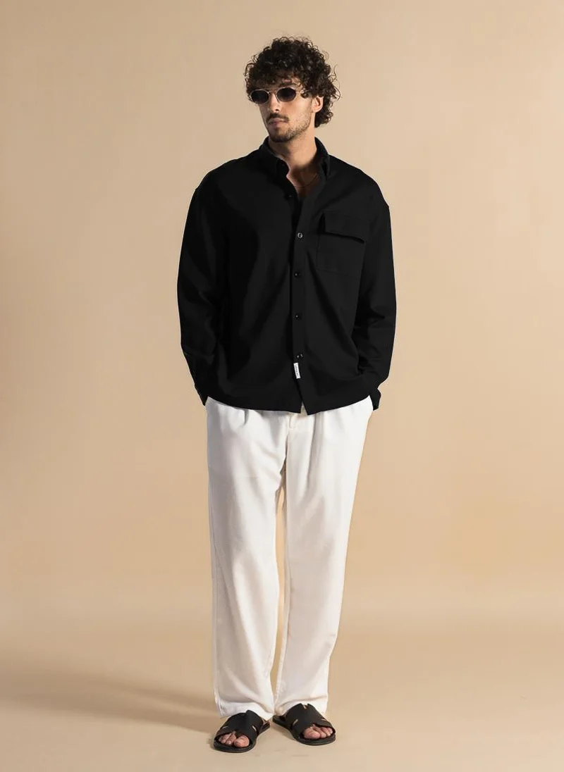 SHAPES DETAILED MIDWEIGHT SHIRT