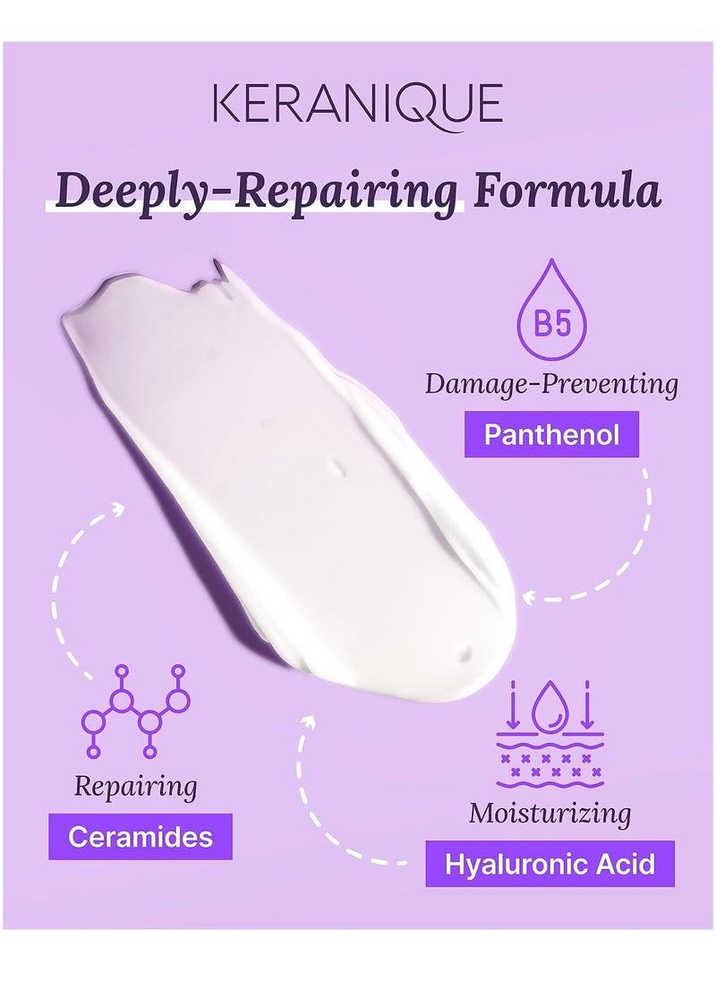 Keranique - Keranique Hair Mask: Deep Repair & Hydration for Dry, Damaged Hair - Keratin Protein Boost for Fine Strands - Intense Moisturizer for Women - Image 1
