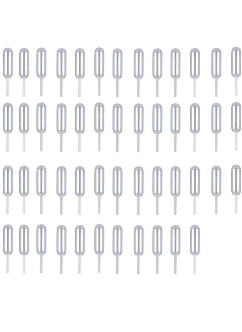 Generic 50PCS 4ml Sauce Droppers Ice Cream Sauce Ketchup Pastries Stuffed Dispenser Mini Squeeze Transfer Pipettes  - Image 2