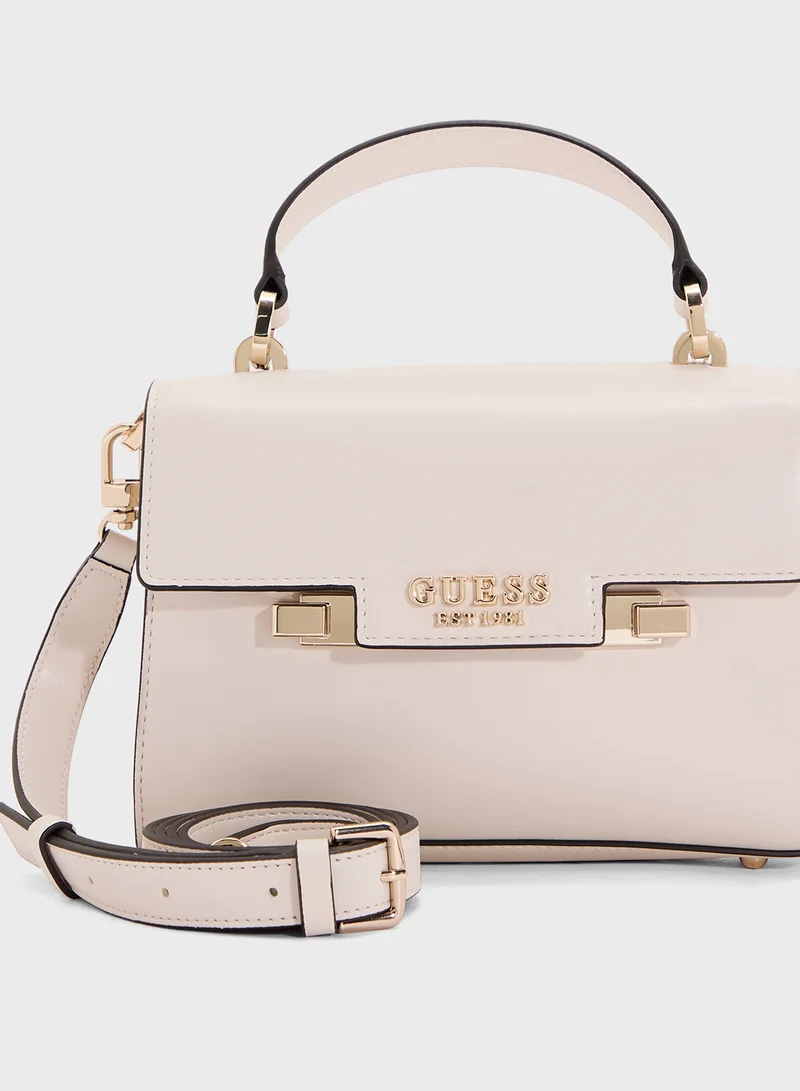 GUESS Eco Aldith Mini Top Hndle Flap