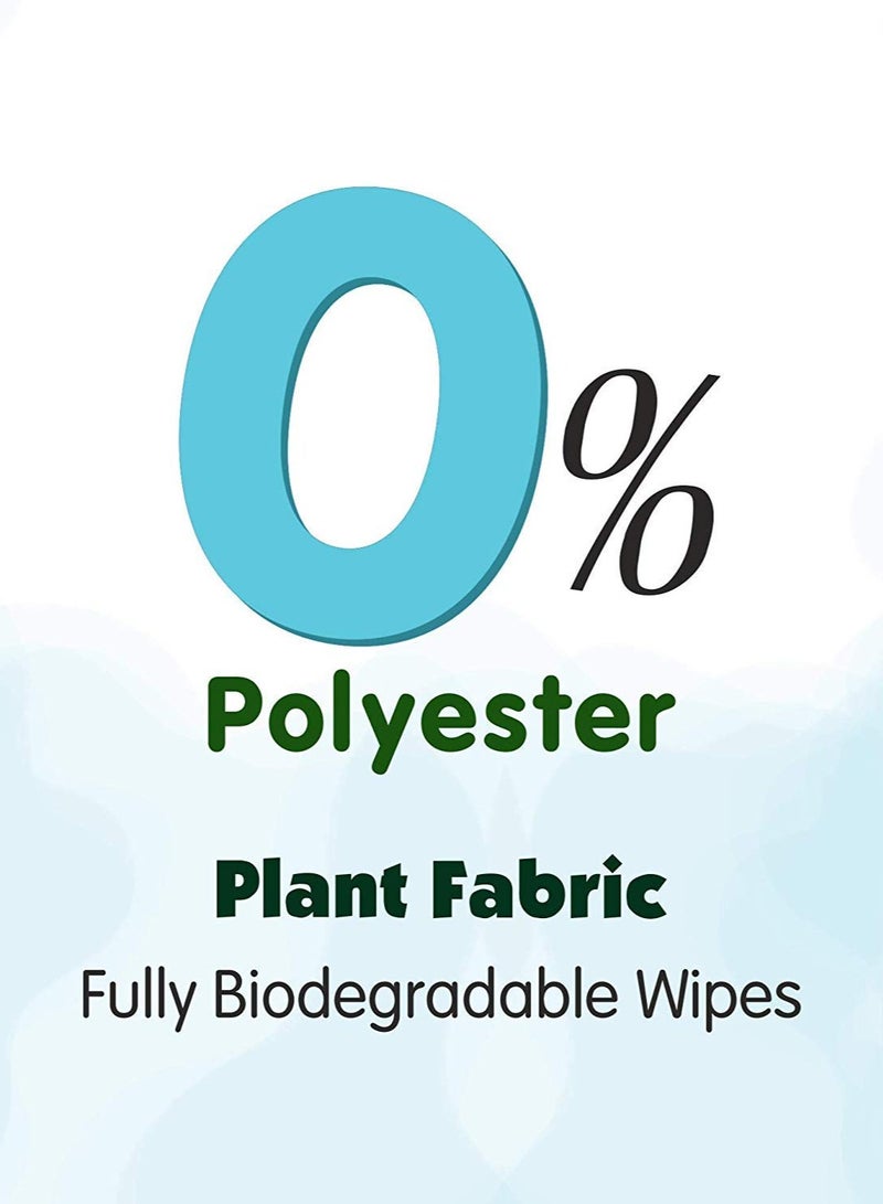 موذر سبارش ماذر سبارش، قطن معطر بنسبة 98%، نسيج نباتي مائي قابل للتحلل البيولوجي  أزرق 15 منديلًا عبوة من 5 قطع - Image 3