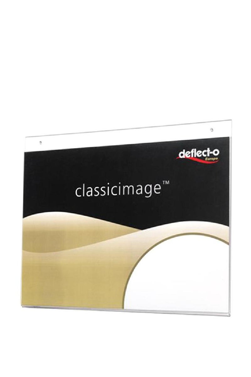 Classic Image Sign Holder A4Wall Mount