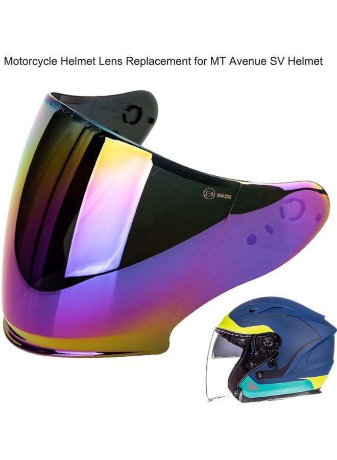 NIBEMINENT Motorcycle Helmet Wind Shield Lens - Image 3