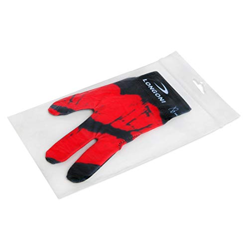 LONGONI Billiard POOL CUE GLOVE Fancy Hot Lips 5 for Left hand - Image 5