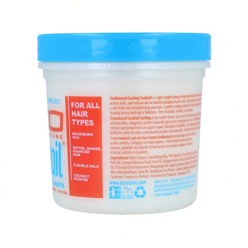 ECO Nvey Eco Cocktail Super Fruit Curl Complex Styling Creme, 16 oz (ECSCTL1606J) - Image 2