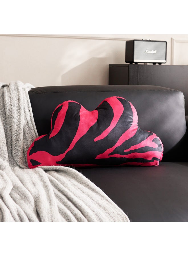 New Chinese-style Pillow Case Rich And Rich Dutch Velvet Printed Special-shaped Soft Bag Pillow Cushion Backrest Decorative Sofa Pillow
