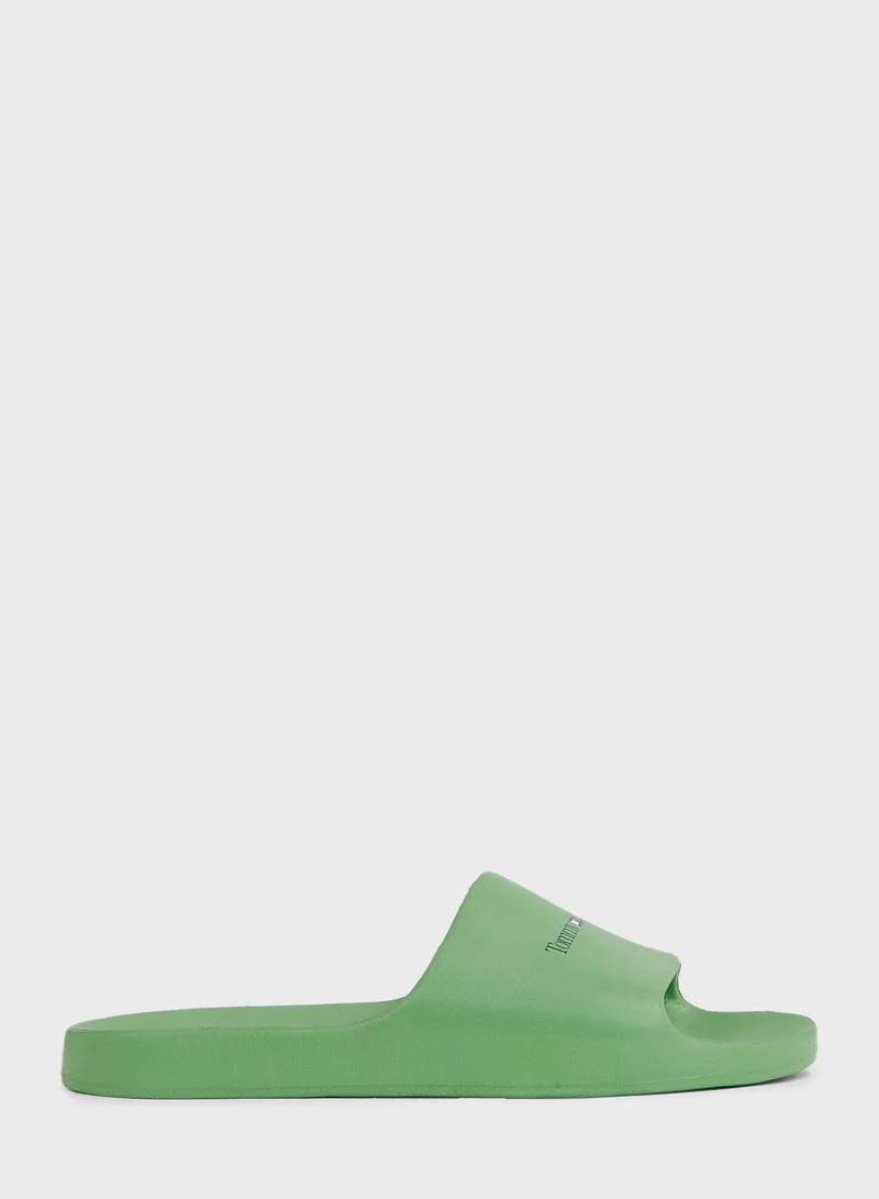 TOMMY JEANS Logo Print Flip Flops