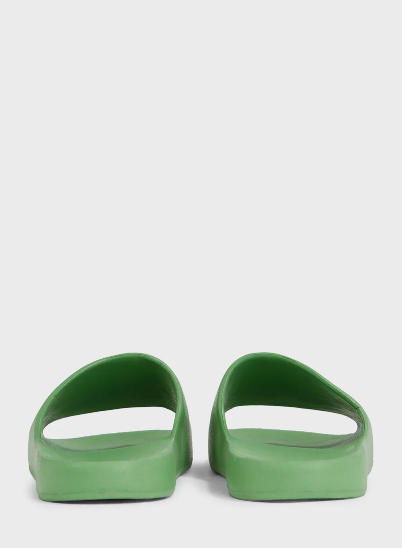 TOMMY JEANS Logo Print Flip Flops