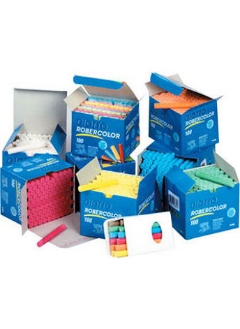 Giotto - Robercolor Chalk Red Box of 100 - Image 1