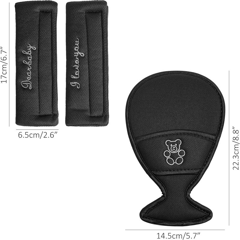 EASICOZI BC Inter Baby car seat harness pads belt pads shoulder strap - Image 2