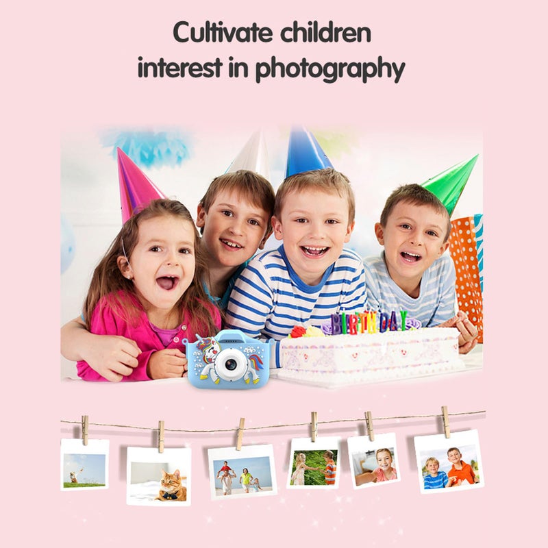 X10S Children's Camera Photography and Video Game Multi functional Leather Case with 32GB Memory Card and Card Reader - Image 2