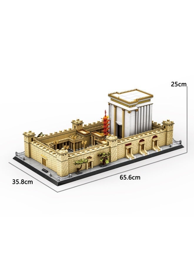 wange Temple of Jerusalem Building Blocks Set 7216 (Age 6+ , 3217 Pieces) - Image 4