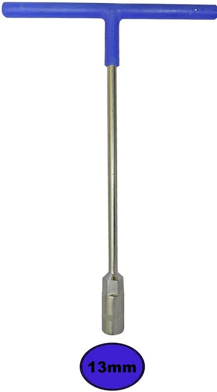 Inditrust Inditrust NEW 13mm T Spanner Hex type spanner Pack of 1pc Single Sided T Type Wrench  - Image 1