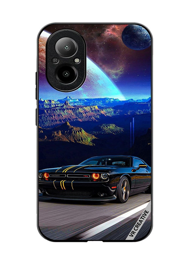 VR CREATIVE Protective Case Cover For Realme C67 4G Car Design Multicolour - Image 1