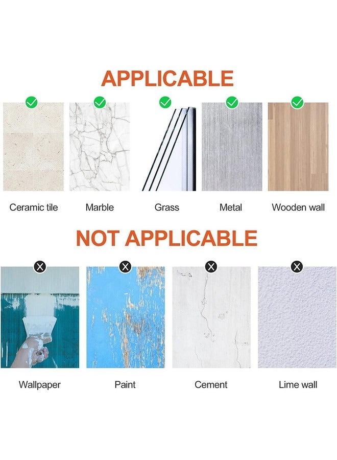 Beauenty Toilet Paper Holder Self Adhesive Stainless Steel Toilet Paper Holder Wall Roll Holder for Bathroom, Kitchen, Living Room ,Black - Image 4