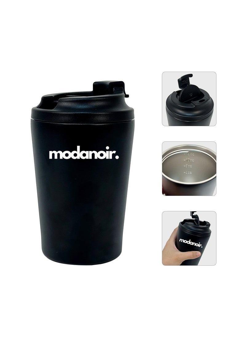 MODANOIR Modanoir Travel Coffee Mug Stainless Steel Vacuum Ice and Hot Drinks Insulated Tumbler for Home Office Outdoor Works  - Image 3