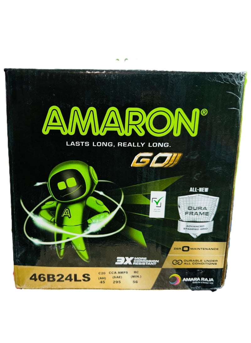 Amaron 12V 45AH CAR BATTERY 46B24LS - Image 5
