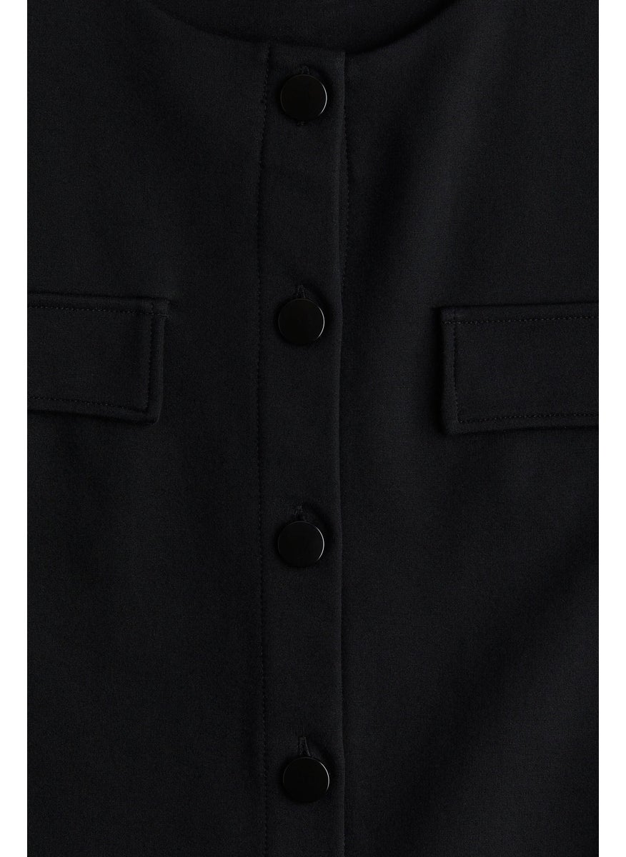 H&M Pocket-Detail Jersey Cardigan  - Image 2