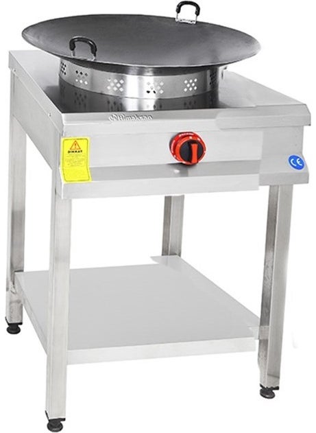 Himaksan Industrial LPG Cylinder Single 55 Footed Sheet Metal Roasting Furnace 