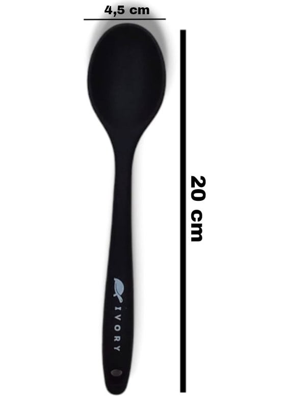 Ivory Silicone Dessert Tablespoon (20CM) 1PCS - pzsku/Z4400E10E70998C292460Z/45/_/1730557005/4d8e63a8-7702-448b-abf0-ac60b90d249f