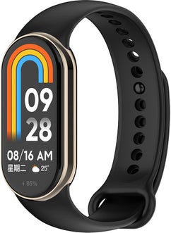 ZORE Xiaomi Mi Band 9 Series Classic Strap Silicone Strap-Black  - Image 1